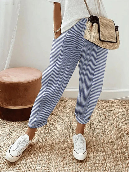 Jasmine™ | Striped Trousers