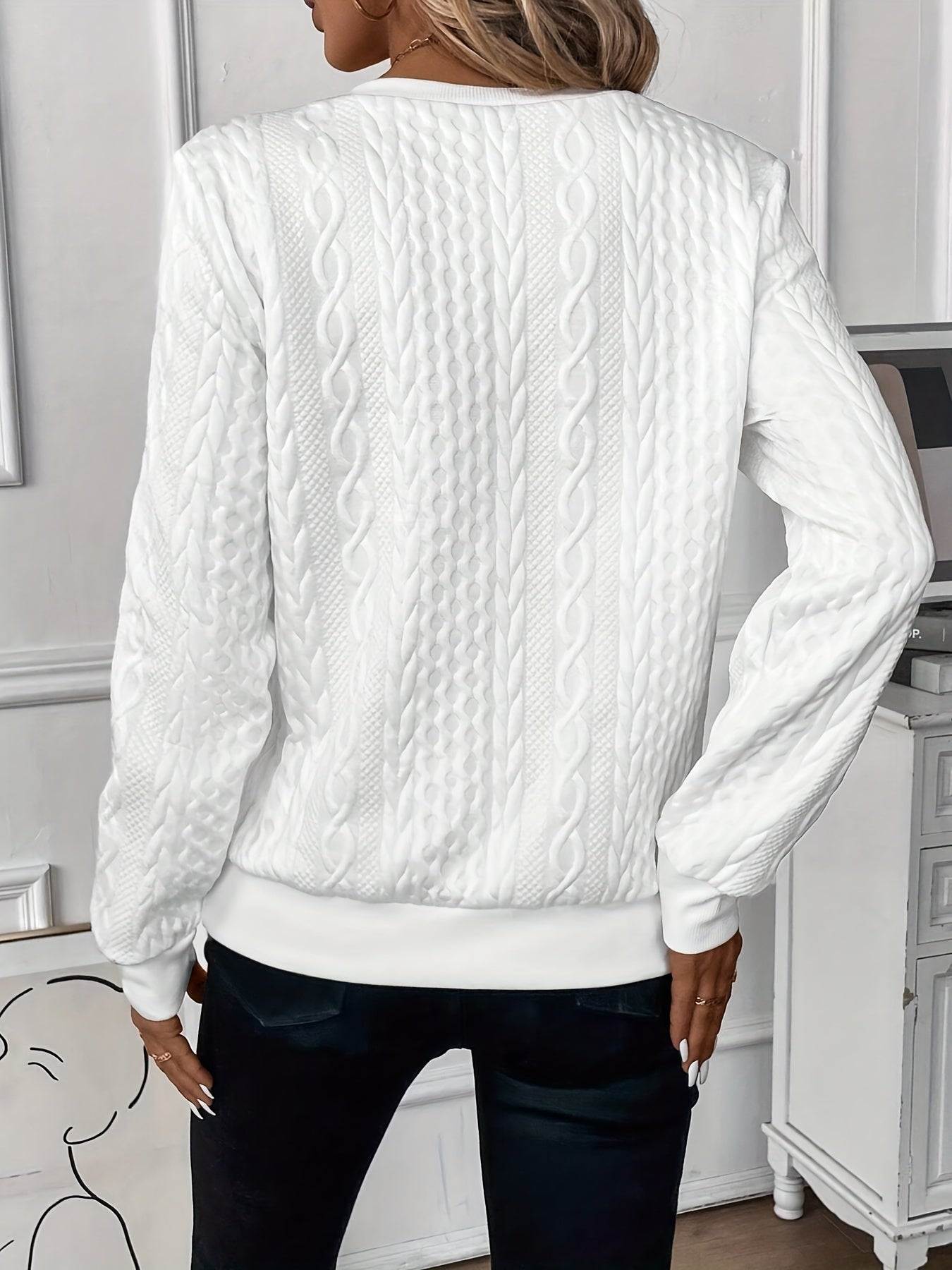 Julia™ - Elegant Stylish Knitted Jumper