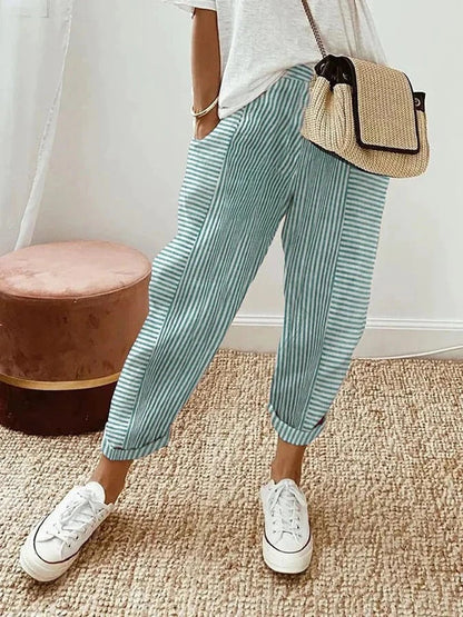 Jasmine™ | Striped Trousers