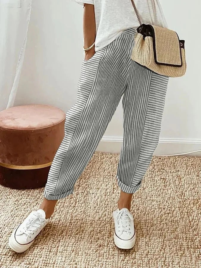 Jasmine™ | Striped Trousers